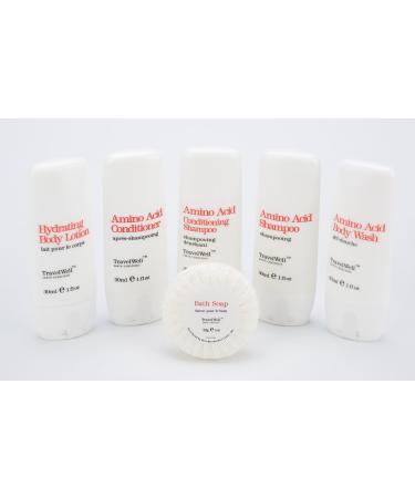 Travelwell 1oz Mini Bar Soap - 100 Pack | Hotel & Travel Size Toiletries - Individually Wrapped Bulk Soap Bars for AirBNBs, VRBO, Inns & Hotels - Buy Online on GoSupps.com