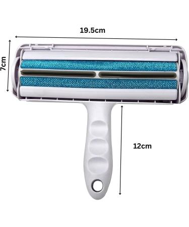 Boumour Animal Hair Remover | Lint Roll & Self-Cleaning Tool for Pet Hair on Carpets Sofas & Beds - Effective Cat & Dog Hair Removal - Buy Online on GoSupps.com