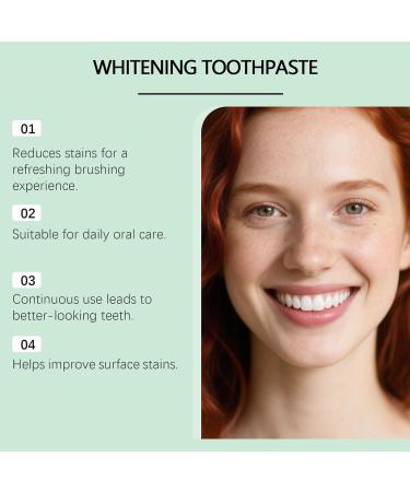 Intensive Cleaning Toothpaste | Gum Cleansing Toothpaste 100g Net Household Product For Office Travel After Meals Outdoors Hotel Home Bathroom Shower - Buy Online on GoSupps.com