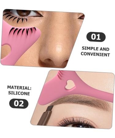Mipcase Pochoirs Eyeliner Silicone R utilisables Outil Multifonction Pour Maquillage Des Yeux Aide Pr cise Pour Application Eyeliner Mascara Accessoire Indispensable Pour Amateurs De - Buy Online on GoSupps.com