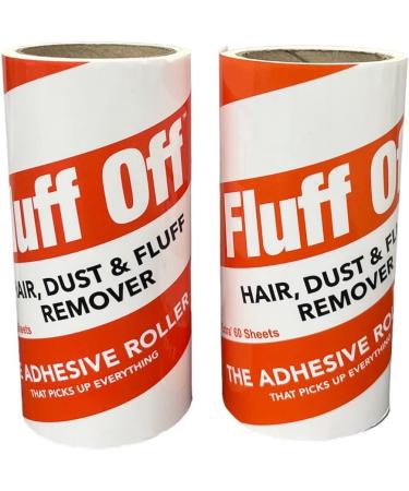 Fluff Off "Extra" Lint Roller Refills 10 Pack of 60 Sheets Extra Sticky Lint Roller Refills for Clothes Pet Hair and Furniture - Will fit most lint roller handles - 600 Sheets - Buy Online on GoSupps.com