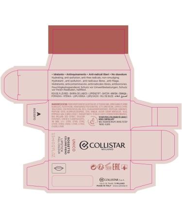 Collistar 185259/004 Lipstick Makeup Woman - Buy Online on GoSupps.com