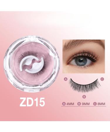 Self-Adhesive Eyelashes | No Glue Needed Reusable & Natural Look | 34 Types Available | Easy to Apply & Remove - Buy Online on GoSupps.com