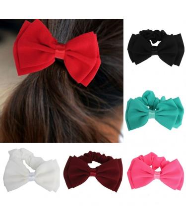 Justfox Loop Hair Tie in Red | Premium International Shipping Available - Shop Now! - Buy Online on GoSupps.com