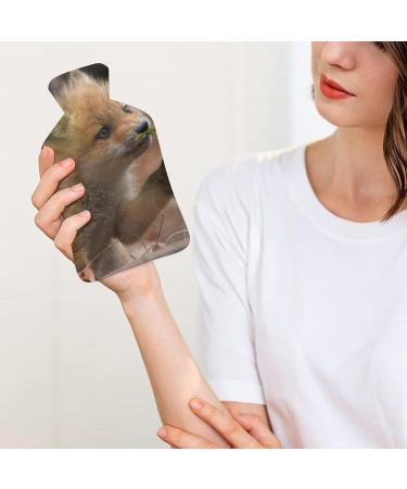 Buy Little Fox Hot Water Bottle with Plush Cover - Ideal Bed Warmer for Adults & Kids - 26.5x15.3cm - International Shipping Available - Buy Online on GoSupps.com