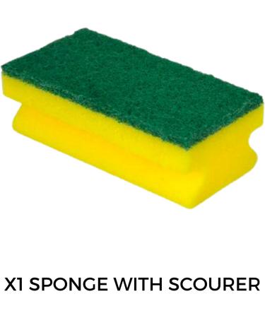 Cif Cream Cleaner 2 Pack - Cif Cream Cleaners Original and Lemon with Sponge and Gloves - Perfect Household Cleaning Products Bundle - Buy Online on GoSupps.com