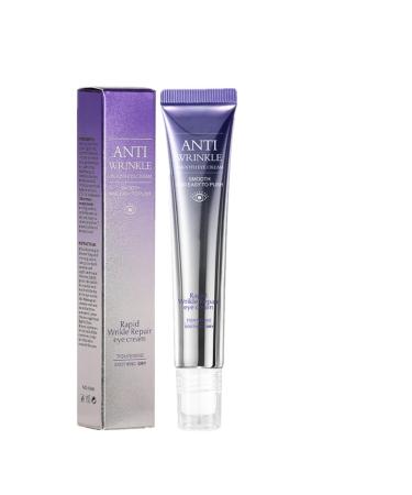 Ninnyi Eye Cream Anti Aging with Rolling Ball Under Eye Repair Cream for Wrinkles Puffy Eyes Lines Dark Circles(20g)