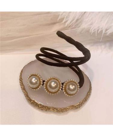 Magical Hair Knot Maker Set - 2 Pearl Flower Hair Buns for Women & Girls | Easy Donut Bun Tools - Buy Online on GoSupps.com