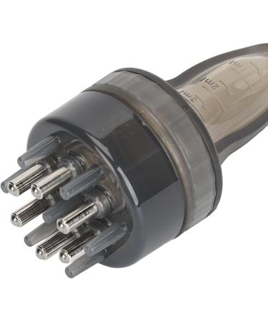 Ball Root Comb Applicator Leakproof Transparent Accurate Dosing Scalp Applicator Comb for Hair Growth (Transparent Black) - Buy Online on GoSupps.com