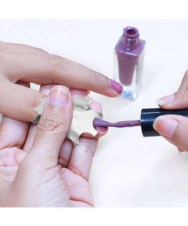 4-Piece Stainless Steel French Smile Line Manicure Tool Set | Nail Edge Trimmer & Stencil for Acrylic Modeling - Buy Online on GoSupps.com