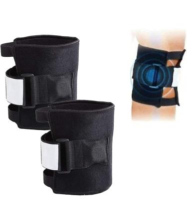 2PCS Acupressure Pressure Point Brace Relieve Leg Sciatica - Self Massage Tool, Body Trigger Point Massager, Leg Knee Therapy Knee Recovery Pad Brace Back Pain Relief Magic Leg Pad (2pcs)