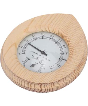 Yardwe 2-St Sauna Hygrometer - Accurate Temperature & Moisture Meter for Home Sauna Interior & Exterior Use - Buy Online on GoSupps.com