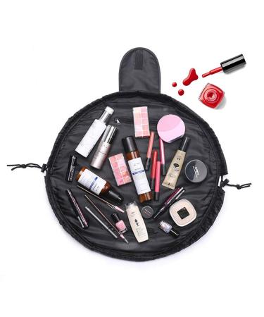 Buy Betoy Cultural Large Capacity Makeup Pocket Bag - Stylish Round Cosmetic Bag for Travel & Outdoor Activities | Perfect for Lazy Women - Buy Online on GoSupps.com