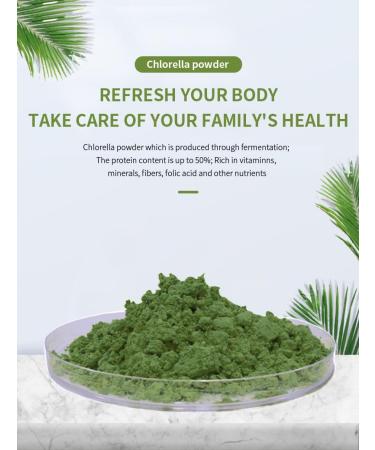 MB Superfoods - Poudre de chlorelle biologique de qualit sup rieure 200 g suppl ment de chlorelle de haute qualit pour le bien- tre base de plantes poudre de chlorelle biologique pure - Buy Online on GoSupps.com