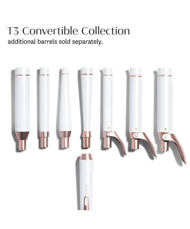 T3 Interchangeable Custom Blend Ceramic Three Barrel Curling Iron Set - Twirl Trio - Buy Online on GoSupps.com