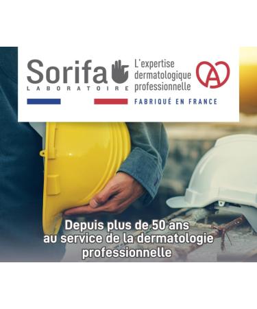 SORIFA - Pack of 4 - Dermscreen - Barrier Cream - Dry Stain Protection - Glass Wool - Cement - Dust - Hands Face and Body - High Tolerance - Pump Bottle 500 ml. - Buy Online on GoSupps.com