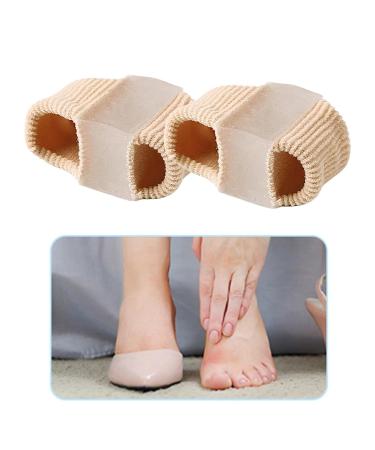 Toe Separator Gel for Men & Women - Breathable Universal Fit 2 Pieces (L 3.2x1.8x2.2 cm) - Pain Relief & Comfort - Buy Online on GoSupps.com