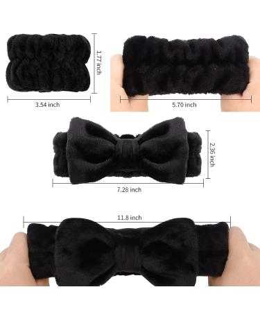 6 PCS Spa Headband & Wristband Set | Makeup Headband & Towel Scrunchies | Skincare & Sleepover Party Supplies for Girls | Prevent Spills - Buy Online on GoSupps.com