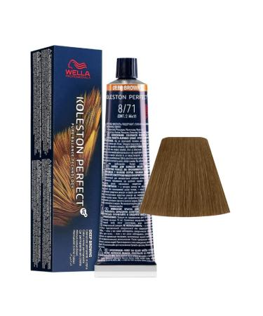 Wella koleston me+ 60 ml, color 8/71