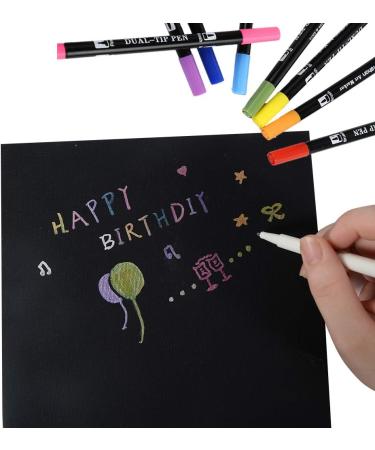CONDA Black Canvas Panels 8x10 inch Pack of 14 - 100% Cotton, Acid-Free, Gesso-Primed Art Boards for Oil & Acrylic Painting - Buy Online on GoSupps.com