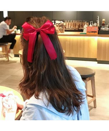 Velvet Bow Hair Tie for Women and Girls - Elastic Hair Scrunchie for Ponytails and Head Wraps - Buy Online on GoSupps.com