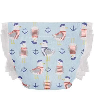 The Honest Company Clean Conscious Diapers - Plant-Based & Sustainable - Size 3 (16-28 lbs) 136 Count - Classic Stripes - Feeling Nauti - Buy Online on GoSupps.com