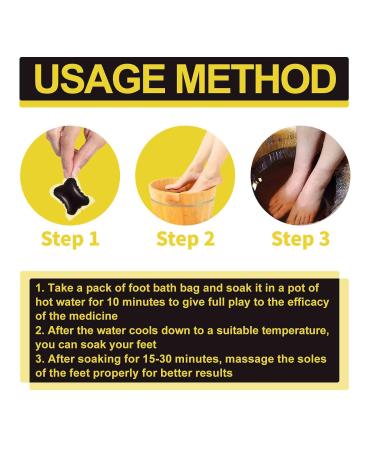 2023 New Herbal Detox Foot Soak Beads - Natural Cleansing for Shaping Feet (3 pack/15pcs) - Buy Online on GoSupps.com