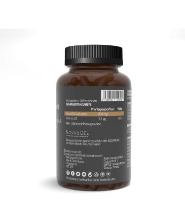 NatureCan Active Turmeric Capsules with Vitamin D3 - 500mg Turmeric & 30mg Curcumin - Anti-Inflammatory Formula - 90 Capsules for Optimal Health - Buy Online on GoSupps.com