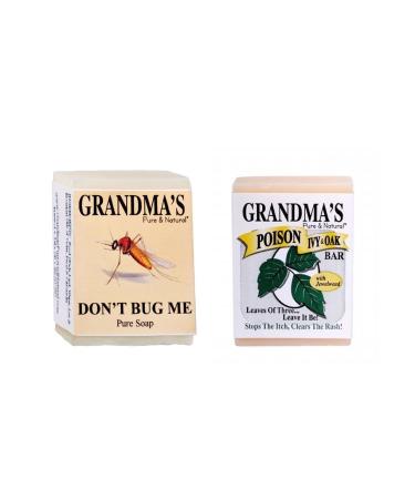Grandma's Pure & Natural Poison Ivy Bar & Don't Bug Me Bar