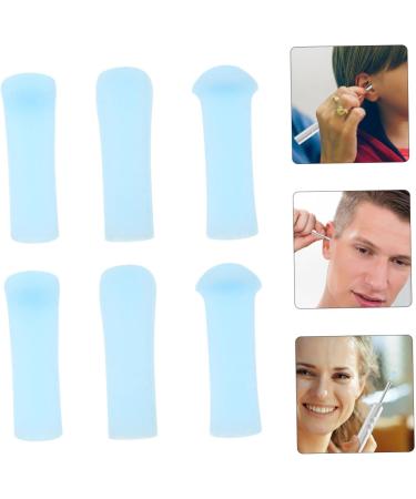 12pcs Ear Wax Removal Tips Soft Silicone Tools for Ear Cleaning Safe and Gentle Earwax Removal for Family Use and Personal Care Bluex2pcs 1.00X0.40X0.40CMx2pcs - Buy Online on GoSupps.com