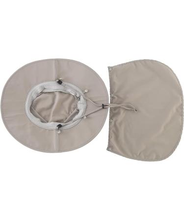 Home Prefer Outdoor Mens UPF50+ Sun Hat with Neck Flap - Light Grey - Buy Online on GoSupps.com