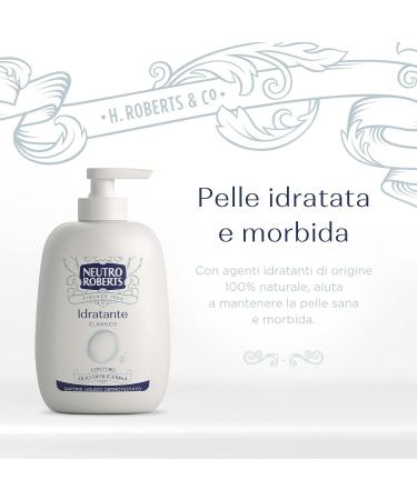  Neutro Roberts Neutro Roberts Glycerin Moisturizing Liquid Soap Liquid Hand Soap with Natural Ingredients - Organic Plastic Bottle Recyclable - 6 x 200ml - Buy Online on GoSupps.com