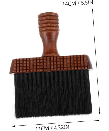 Angoily Hair Brush Barber Brush Barber Shaving Brush Neck Duster Hair Cleaning Brush Hair Cleaner Brush Hair Salon Brush Hair Cutting Brush Razor Brush Hair Comb Modeling Wood - Buy Online on GoSupps.com