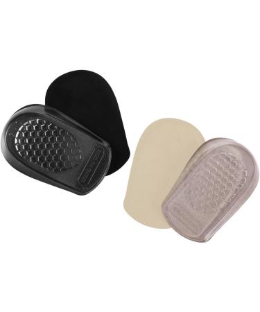 Self-Adhesive Gel Heel Pads - 2 Pairs of Cushioned Insoles for Men & Women - Comfort & Pain Relief - Buy Online on GoSupps.com
