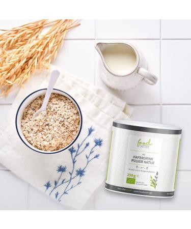 Organic Oat Drink Powder 250g - Gluten-Free No Added Sugar Organic Quality - Makes 2.5 Liters - Buy Online on GoSupps.com