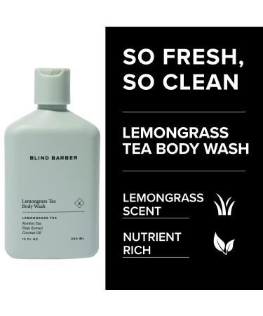 Blind Barber Shower Essentials Gift Set - Mens Body Wash, Shampoo and Conditioner Set - Lemongrass Tea Body Soap + Hair Care Gifts for Men (3 Count) - Buy Online on GoSupps.com
