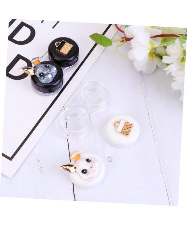 Solustre Portable Colored Contact Lens Case - Compact Holder & Bracket for Lenses - Ideal for Travel - Buy Online on GoSupps.com