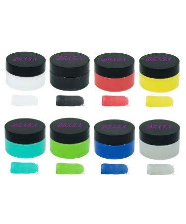 DGAGA Stencil Chalk Paste Paint Kit, 8 Bottles Screen Printing Ink Set Stencils for Painting on Wood, DIY Home Decor, Canvas, Glass, Chalkboard Crafts, Art Supplies 8 Colors - Buy Online on GoSupps.com