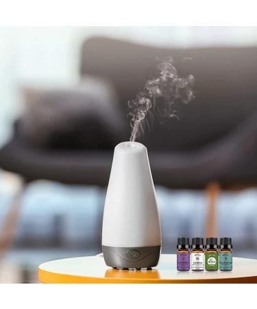 Yethious 4 Pack Essential Oil Set - Lavender Jasmine Vanilla Eucalyptus for Diffuser, Soap, Candles - Premium Aromatherapy Bundle - Buy Online on GoSupps.com