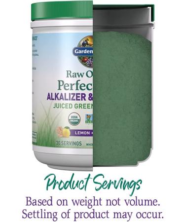 Garden of Life RAW Organic Alkalizer & Detoxifier - Lemon-Ginger 9.94 oz - Buy Online on GoSupps.com