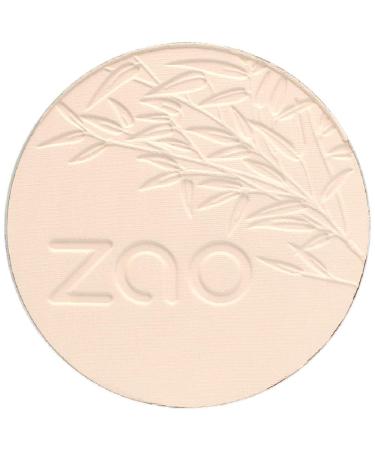 Buy ZAO Vegan Compact Powder Refill 9g - Natural Opaque & Mattifying Makeup No. 301 Ivory | Eco-Friendly Vegan Cosmetics - Buy Online on GoSupps.com