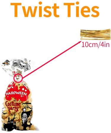 ZZLBZN Halloween Bags for Sweets Halloween Sweets Bags Halloween Cellophane Bags Halloween Cookie Bags Halloween Sweets Bags for Halloween Party Favors - Buy Online on GoSupps.com