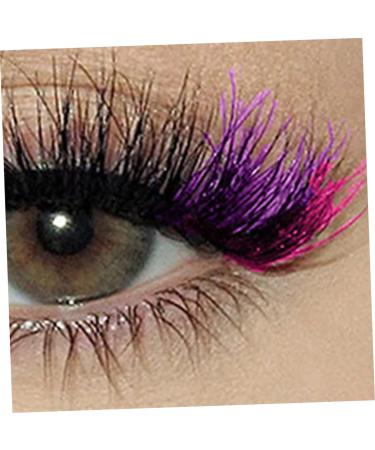 MAGICLULU 21 Pairs Colored False Eyelashes Faux Lashes Fluffy Colored Lashes Glitter Color Lashes Festival Colored Lashes Fake Lashes Wispy Lashes Extend Dense Imitation - Buy Online on GoSupps.com