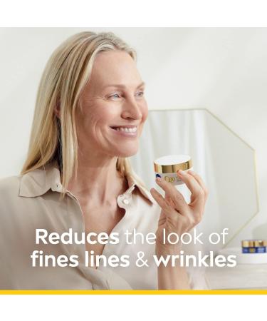 NIVEA Q10 Power Anti-Wrinkle Moisture Replenishment Day Face Cream Anti Wrinkle Firming Cream Q10 and Argan Oil Face Moisturizer for Dry to Very Dry Skin Visibly Reduces the Look of Wrinkles 50mL Day Cream - Buy Online on GoSupps.com