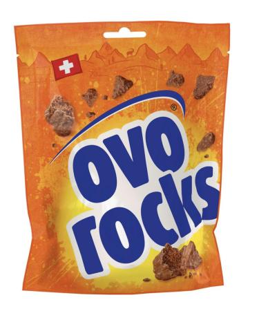 Ovomaltine Ovo Rocks Swiss Chocolate Coated Ovomaltine Powder 120g