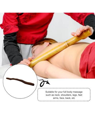Operitacx Wooden Gua SHA Massage Tool | Beech Scrap Sticks for Efficient Anti-Stress Massage - 52Cm - Buy Online on GoSupps.com