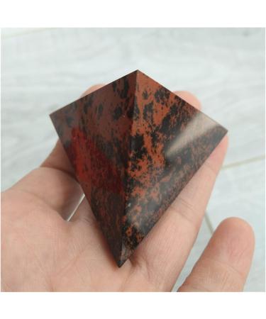 Red Obsidian Tetrahedron Pyramid Stone Stones Crystals Naturelle Cristal Pyramide Stone Crystal Reiki - Buy Online on GoSupps.com
