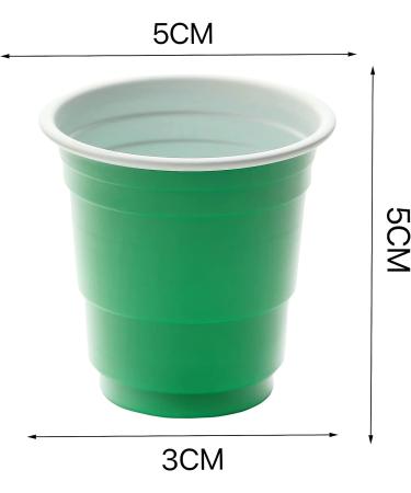 Green Plastic Shot Cups for Bachelor Party - Jello Shots & Accessories - Buy Online on GoSupps.com