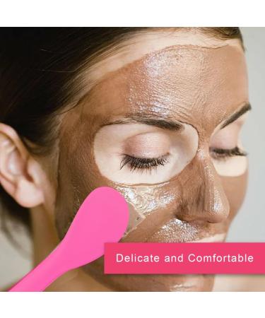 Tadipri Set of 5 Mask Brushes with 2 Hair Bands Hairless Face Mask Brush Set Cosmetic Makeup Face Brush for Face Masks Eye Masks - Buy Online on GoSupps.com
