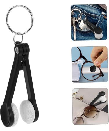 FOMIYES 18 Pcs Travel Keychain Glasses Wipe & Cleaner - Portable Eyeglasses Cleaning Clips & Cloth for Lens Care - Buy Online on GoSupps.com